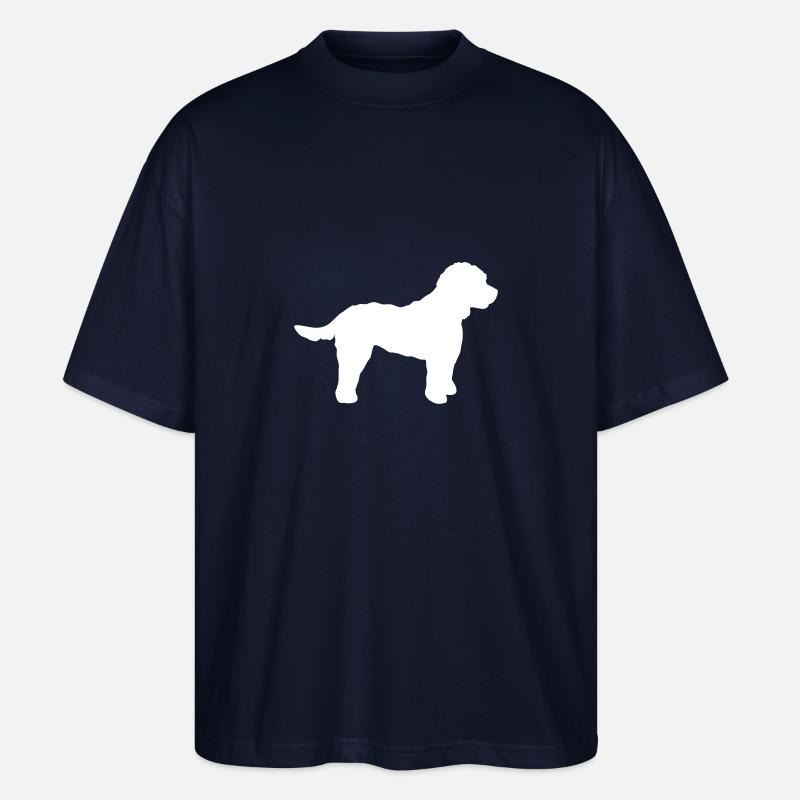Cockapoo - Stanley/Stella Oversized Unisex Organic T-shirt Blaster 2.0 - navy