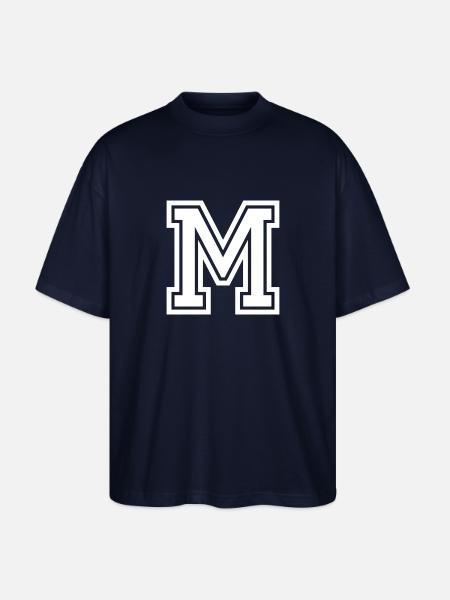 M - Stanley/Stella Oversized Unisex Bio T-Shirt Blaster 2.0 - Navy