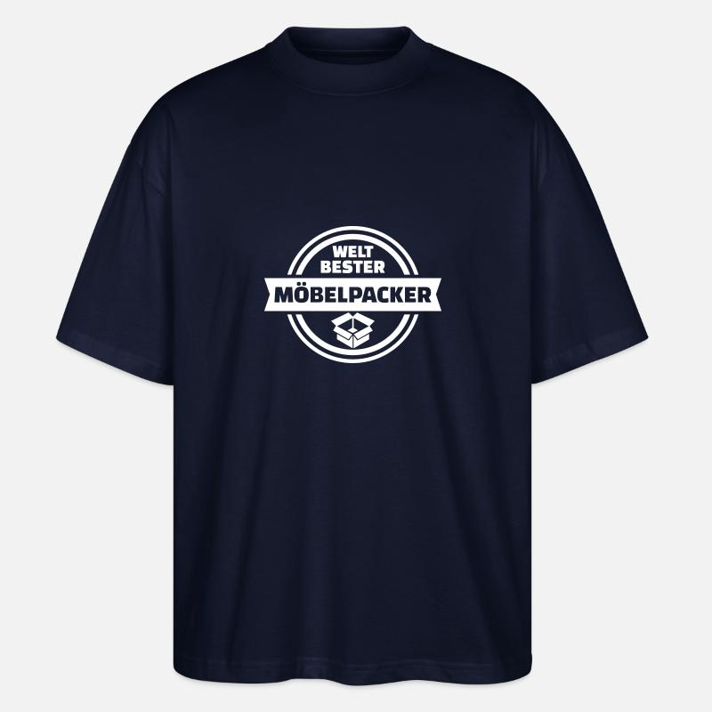 Möbelpacker - Stanley/Stella Oversized Unisex Bio T-Shirt Blaster 2.0 - Navy