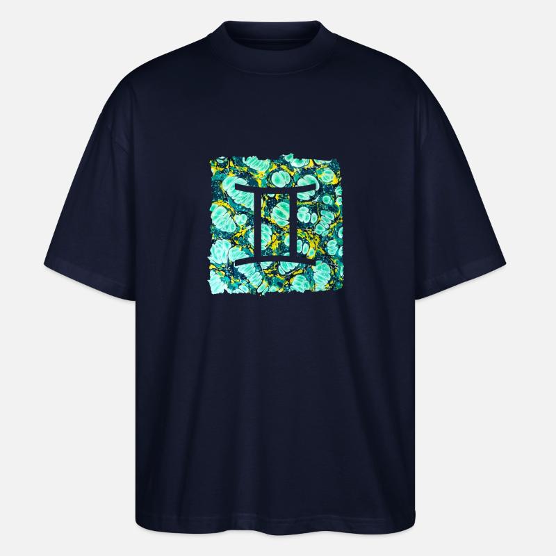 zwillinge e 241 - Stanley/Stella Oversized Unisex Bio T-Shirt Blaster 2.0 - Navy