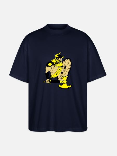 wikinger - T-shirt bio Blaster 2.0 coupe oversize Stanley/Stella Unisexe - marine
