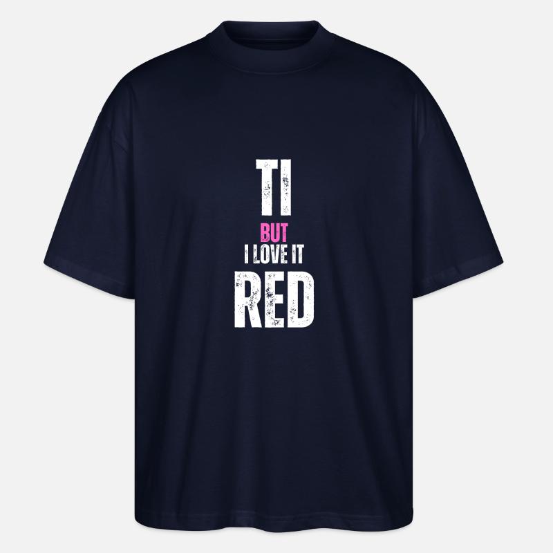 Die Eltern sind müde - Stanley/Stella Oversized Unisex Bio T-Shirt Blaster 2.0 - Navy
