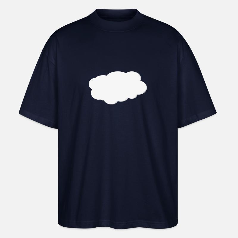 Cloud - Stanley/Stella Oversized Unisex Organic T-shirt Blaster 2.0 - navy