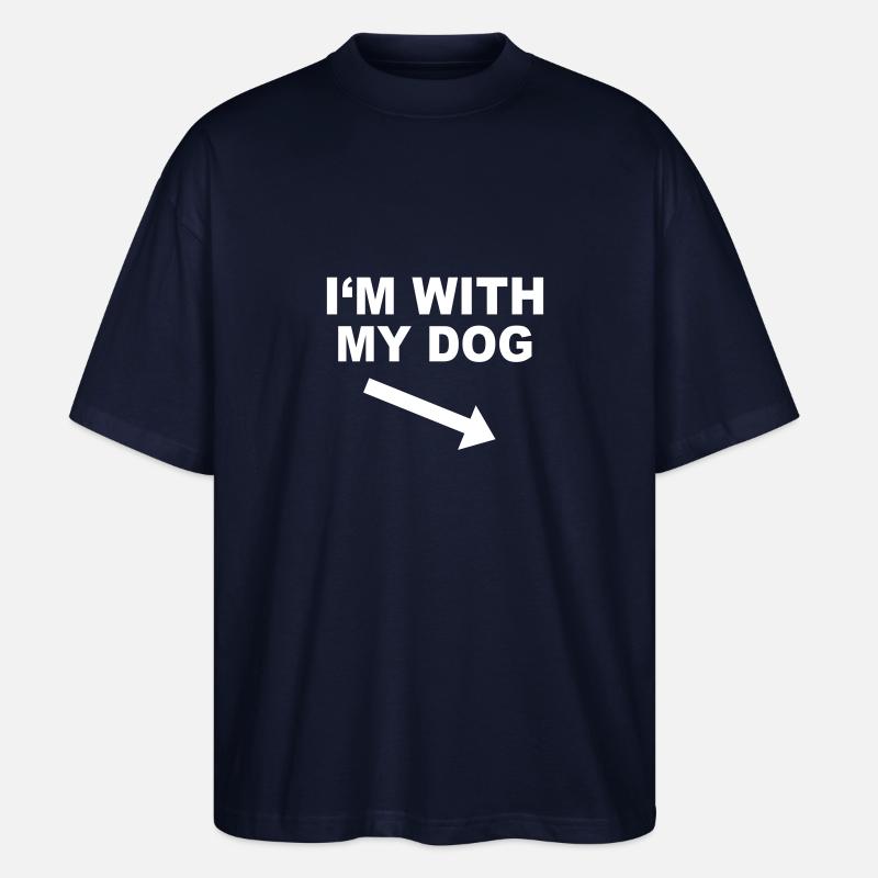 HUND - Stanley/Stella Oversized Unisex Bio T-Shirt Blaster 2.0 - Navy