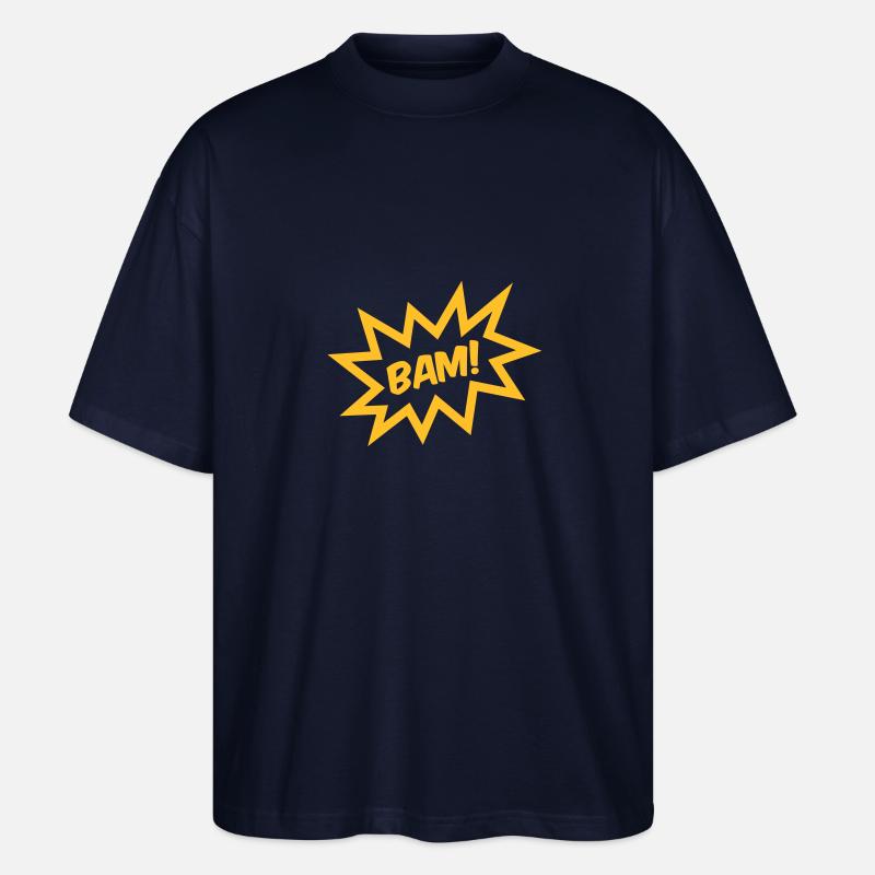 BAM! - Stanley/Stella Oversized Unisex Bio T-Shirt Blaster 2.0 - Navy