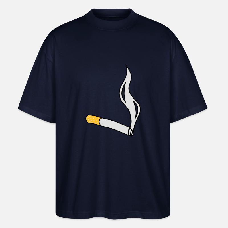 cigarette - Stanley/Stella Oversized Unisex Bio T-Shirt Blaster 2.0 - Navy