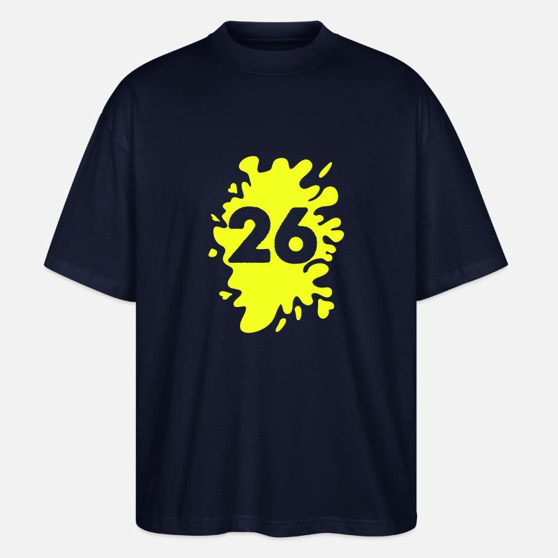 Klecks 26 - Stanley/Stella Oversized Unisex Bio T-Shirt Blaster 2.0 - Navy