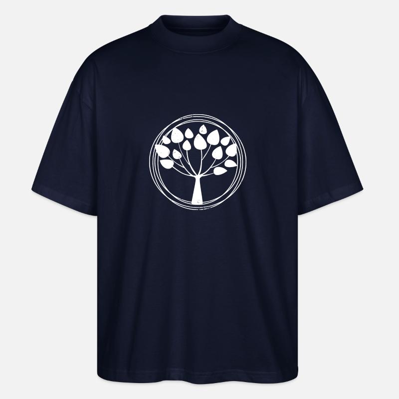Baum - Stanley/Stella Oversized Unisex Bio T-Shirt Blaster 2.0 - Navy