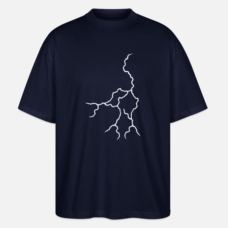Foudre - T-shirt bio Blaster 2.0 coupe oversize Stanley/Stella Unisexe - marine