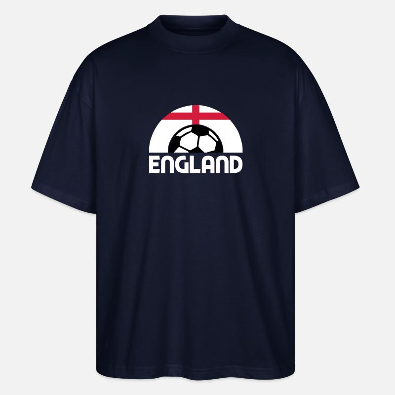 england - Stanley/Stella Oversized Unisex Bio T-Shirt Blaster 2.0 - Navy