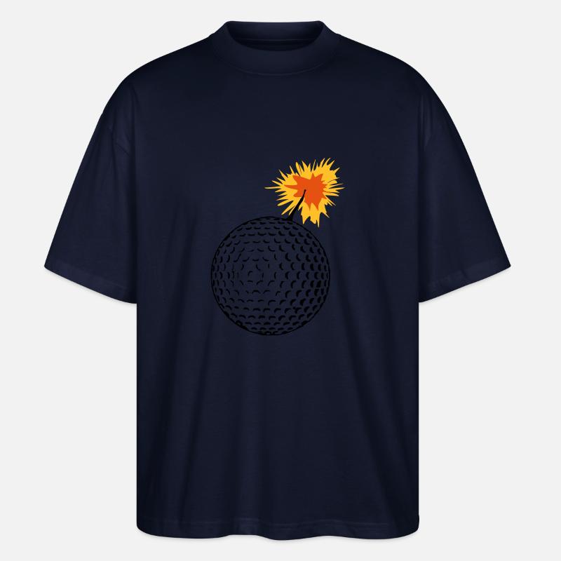 golfbombe - Stanley/Stella Oversized Unisex Bio T-Shirt Blaster 2.0 - Navy