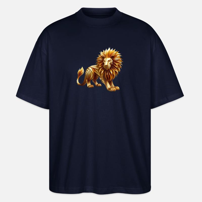 Goldener Löwe - Stanley/Stella Oversized Unisex Bio T-Shirt Blaster 2.0 - Navy