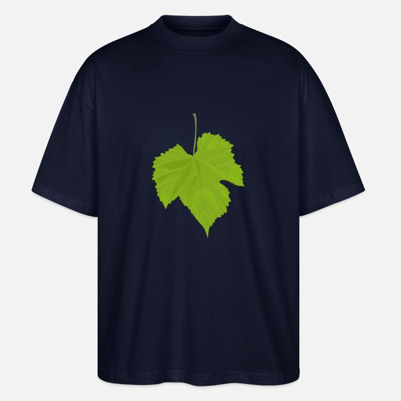 Ahorn Blatt - Stanley/Stella Oversized Unisex Bio T-Shirt Blaster 2.0 - Navy