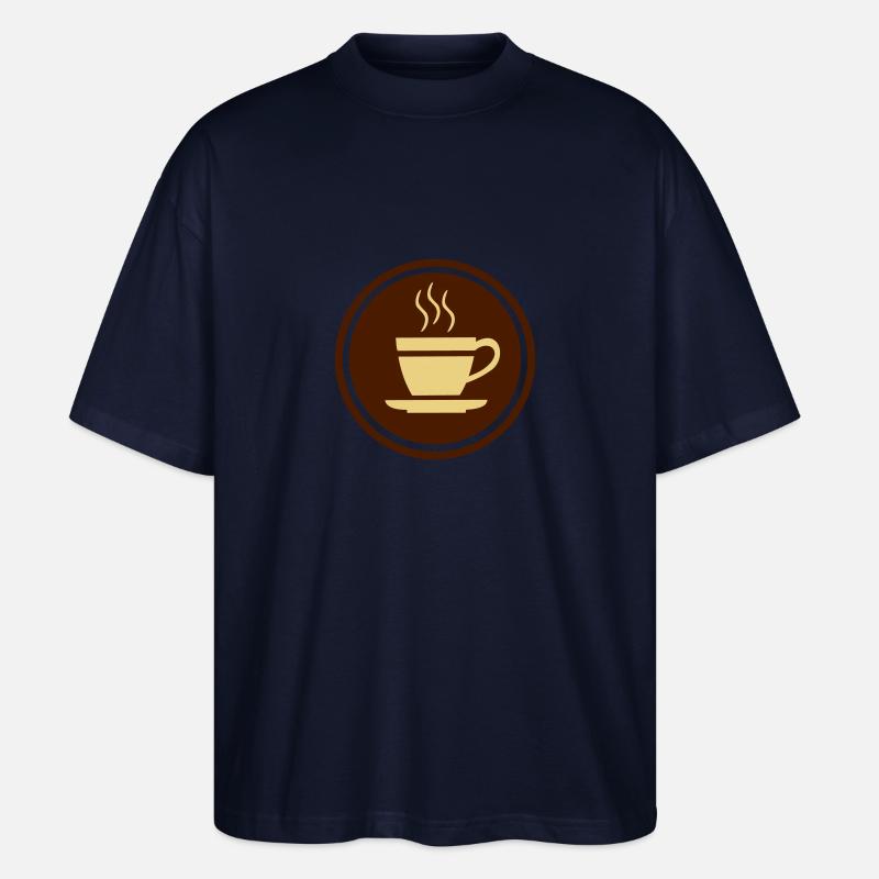 Kaffee - Stanley/Stella Oversized Unisex Bio T-Shirt Blaster 2.0 - Navy