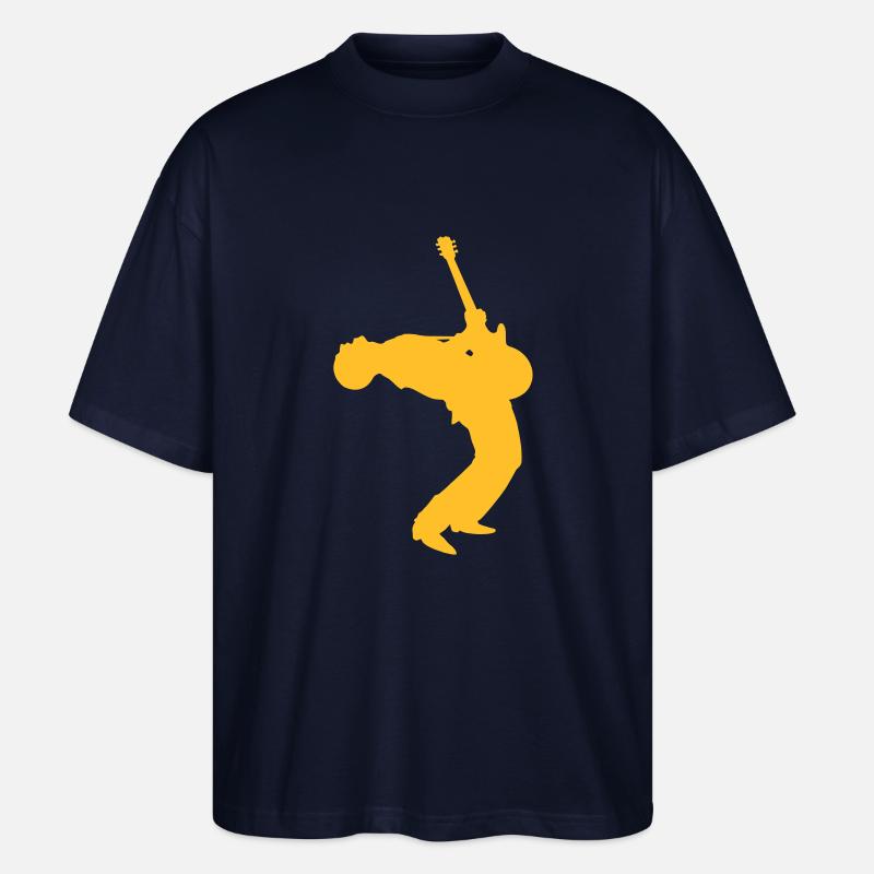 Axeman - Stanley/Stella Oversized Unisex Organic T-shirt Blaster 2.0 - navy