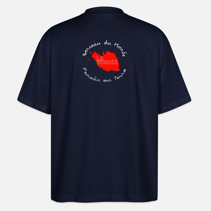 Die Vendée Circular Card - Stanley/Stella Oversized Unisex Bio T-Shirt Blaster 2.0 - Navy