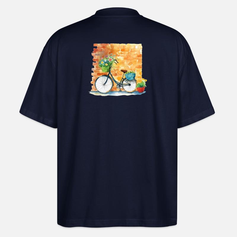 Fahrrad - Stanley/Stella Oversized Unisex Bio T-Shirt Blaster 2.0 - Navy