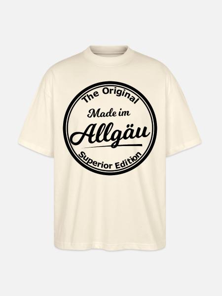 Die Edition Allgäu - Stanley/Stella Oversized Unisex Bio T-Shirt Blaster 2.0 - Natur