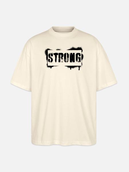 Stärke - Stanley/Stella Oversized Unisex Bio T-Shirt Blaster 2.0 - Natur