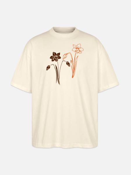 Osterglocken - Stanley/Stella Oversized Unisex Bio T-Shirt Blaster 2.0 - Natur