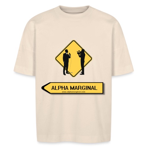 Alpha Marginal - T-shirt bio BLASTER oversize Stanley/Stella Unisexe