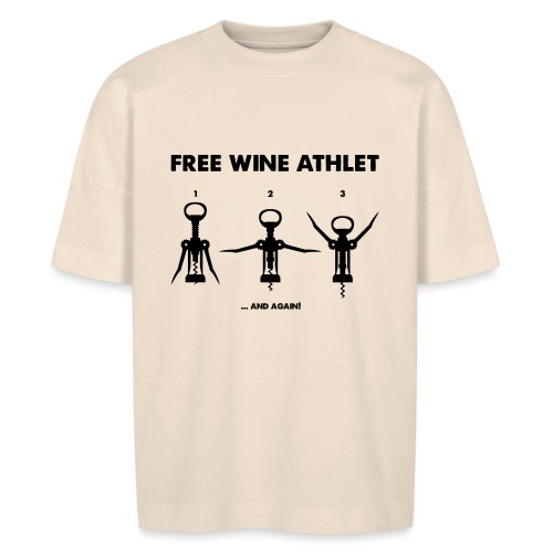 Free wine athlet - Stanley/Stella Unisex Oversize Bio-T-Shirt BLASTER