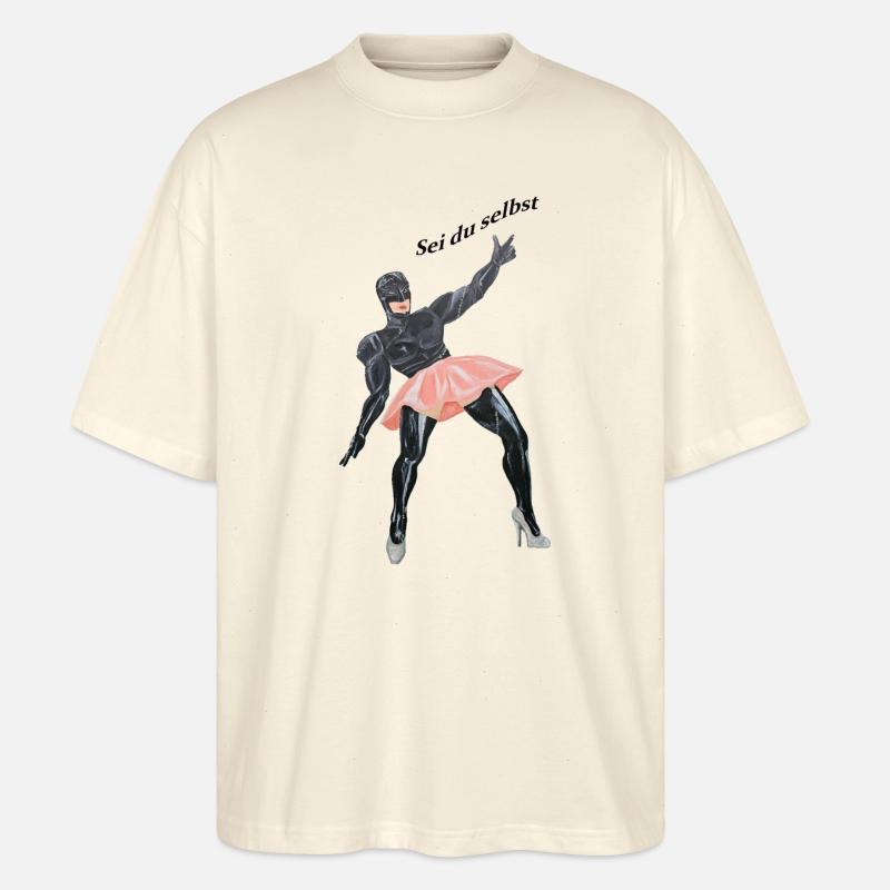 sei du selbst - Stanley/Stella Oversized Unisex Bio T-Shirt Blaster 2.0 - Natur