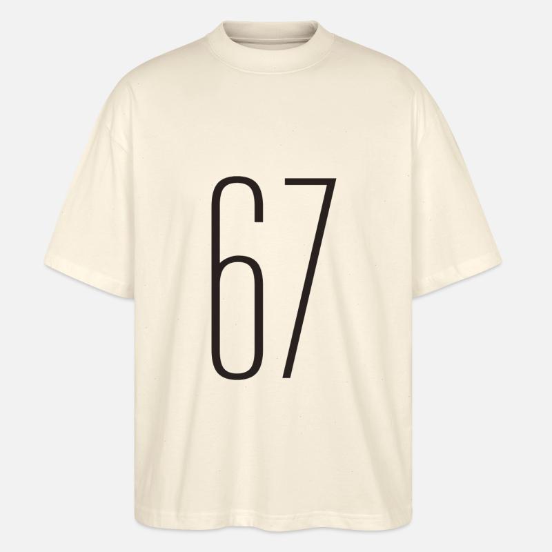 67 - Stanley/Stella Oversized Unisex Bio T-Shirt Blaster 2.0 - Natur