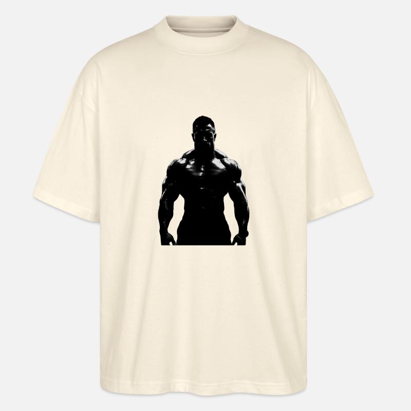 Bodybuilder 1 - Stanley/Stella Oversized Unisex Bio T-Shirt Blaster 2.0 - Natur