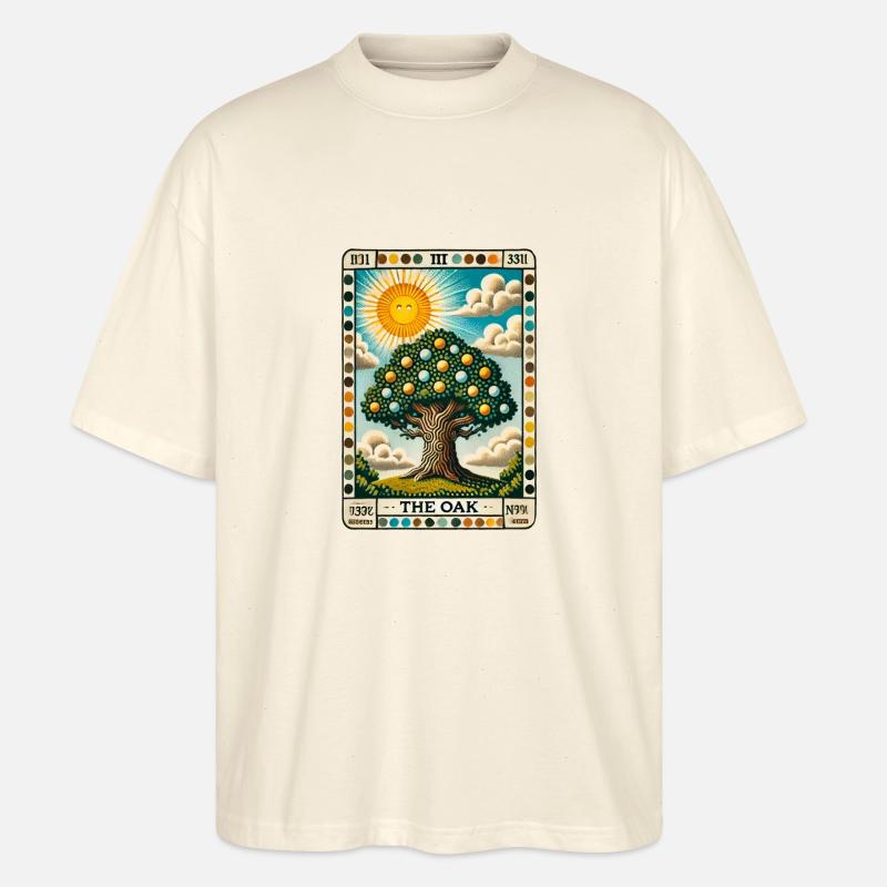 Die Eiche - Stanley/Stella Oversized Unisex Bio T-Shirt Blaster 2.0 - Natur