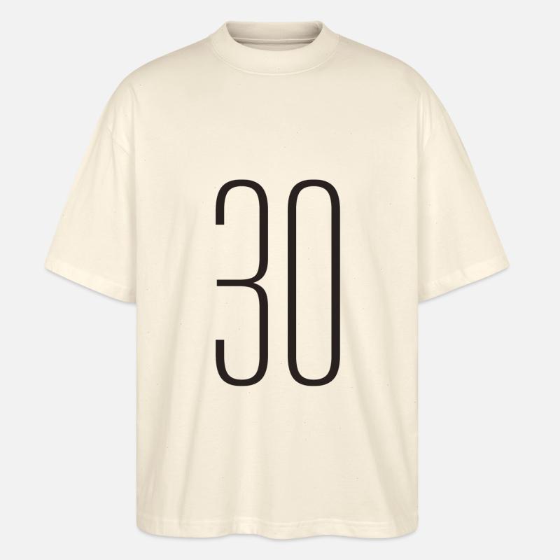 30 - Stanley/Stella Oversized Unisex Bio T-Shirt Blaster 2.0 - Natur