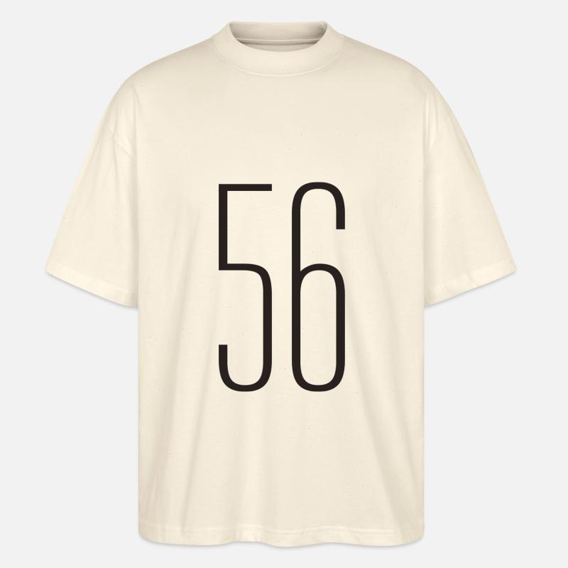 56 - Stanley/Stella Oversized Unisex Bio T-Shirt Blaster 2.0 - Natur