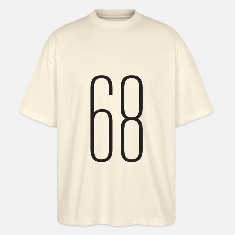 68 - Stanley/Stella Oversized Unisex Bio T-Shirt Blaster 2.0 - Natur