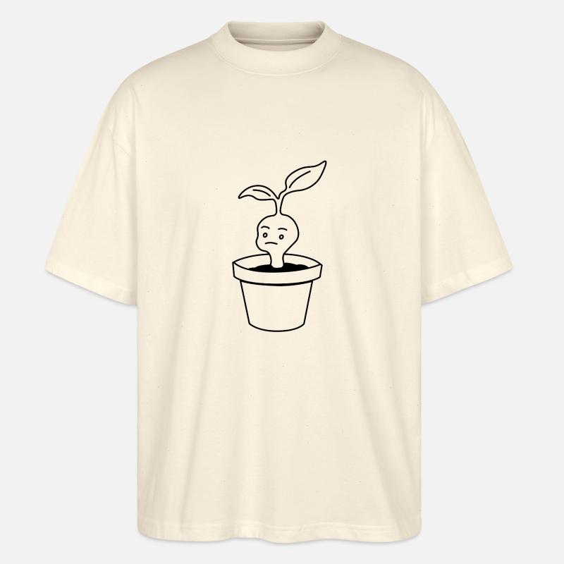 Étrange petite créature - T-shirt bio Blaster 2.0 coupe oversize Stanley/Stella Unisexe - écru doux