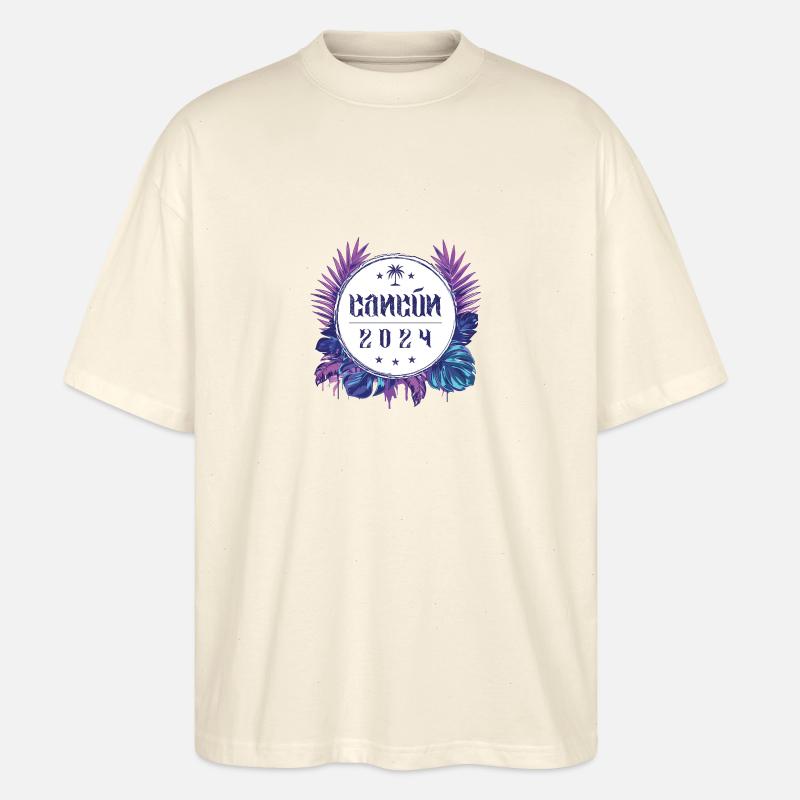 Cancun 2024 - Stanley/Stella Oversized Unisex Bio T-Shirt Blaster 2.0 - Natur
