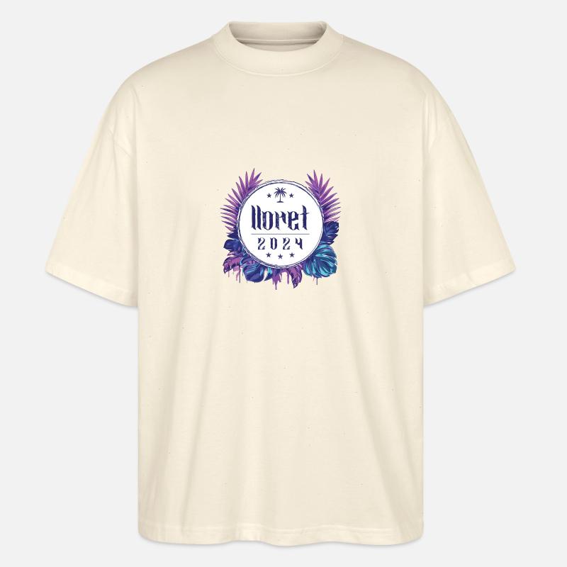 Lloret de Mar 2024 - Stanley/Stella Oversized Unisex Organic T-shirt Blaster 2.0 - soft Ecru