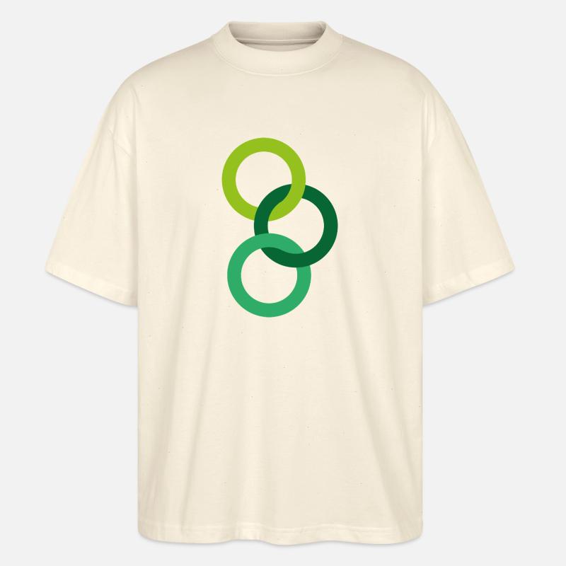 Ring Design - Stanley/Stella Oversized Unisex Bio T-Shirt Blaster 2.0 - Natur
