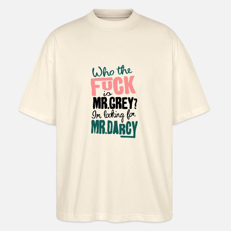 whothefk - Stanley/Stella Oversized Unisex Bio T-Shirt Blaster 2.0 - Natur