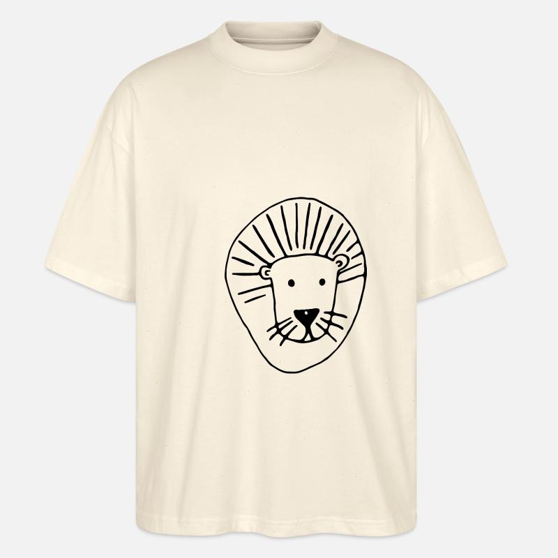 LOEWE black - Stanley/Stella Oversized Unisex Bio T-Shirt Blaster 2.0 - Natur