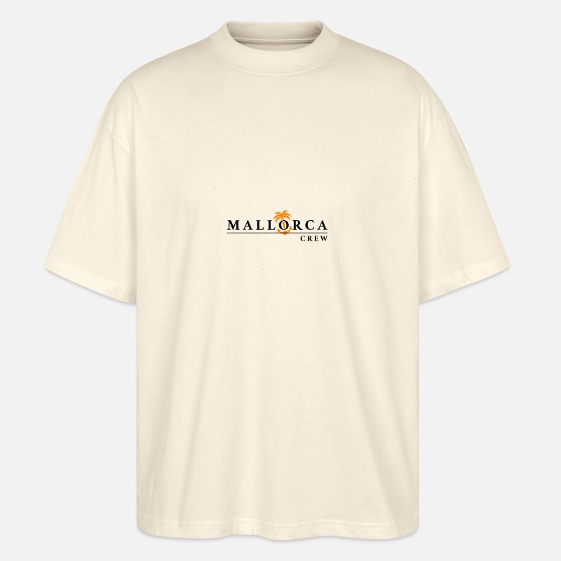 Équipage de Majorque - T-shirt bio Blaster 2.0 coupe oversize Stanley/Stella Unisexe - écru doux