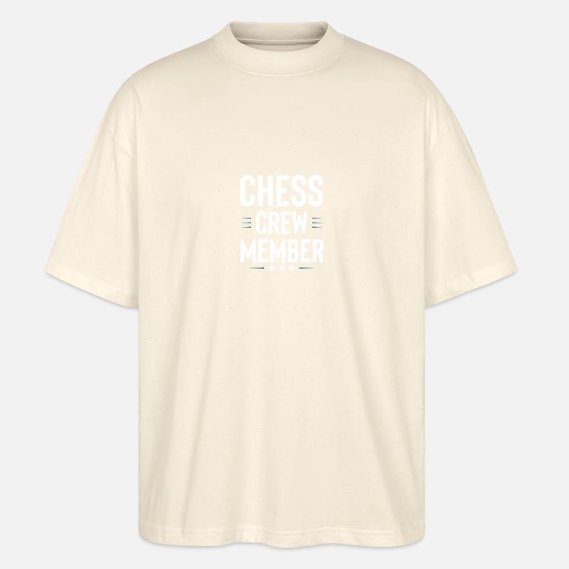 Chess Crew - Stanley/Stella Oversized Unisex Bio T-Shirt Blaster 2.0 - Natur