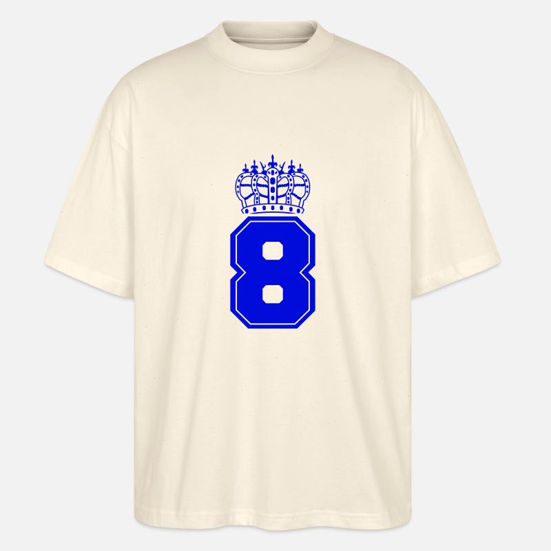 8 krone - Stanley/Stella Oversized Unisex Bio T-Shirt Blaster 2.0 - Natur