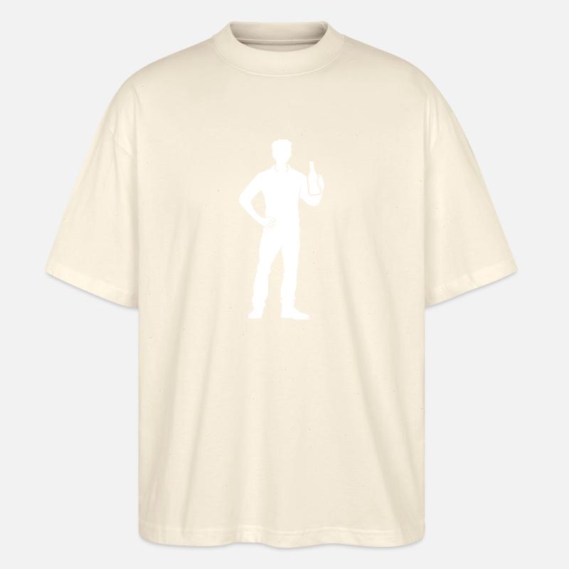 Fête de la bière - T-shirt bio Blaster 2.0 coupe oversize Stanley/Stella Unisexe - écru doux