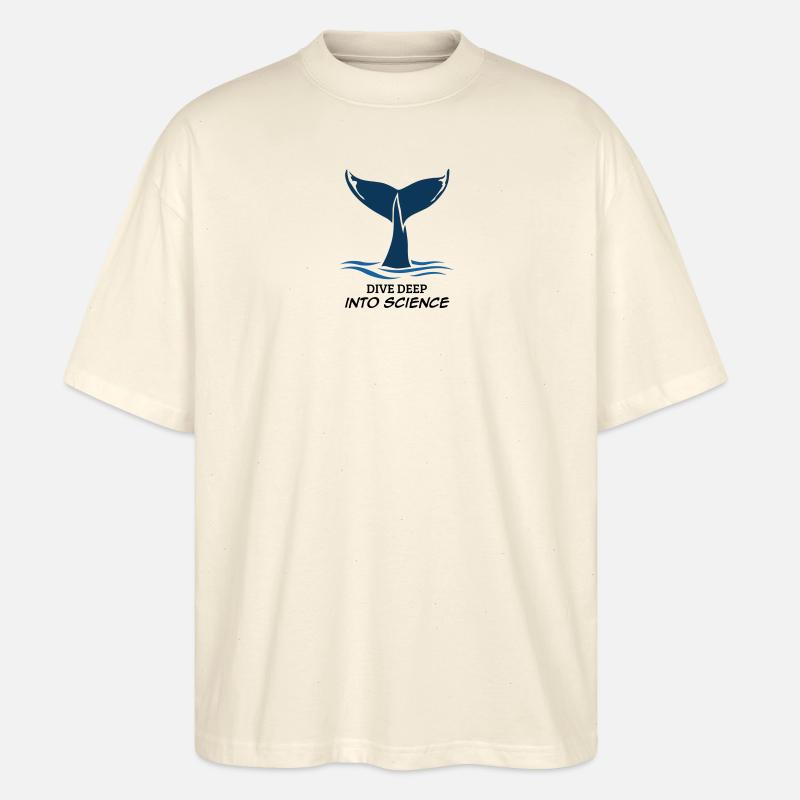 Dive deep into Science - Stanley/Stella Oversized Unisex Organic T-shirt Blaster 2.0 - soft Ecru