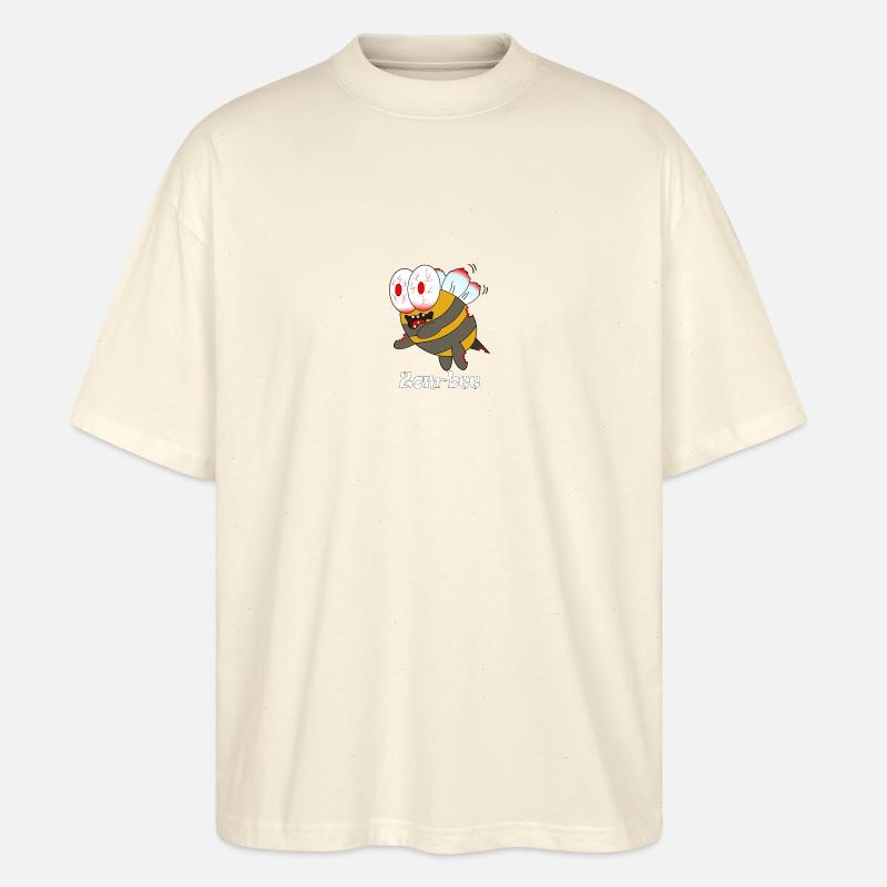 zom bee - Stanley/Stella Oversized Unisex Bio T-Shirt Blaster 2.0 - Natur