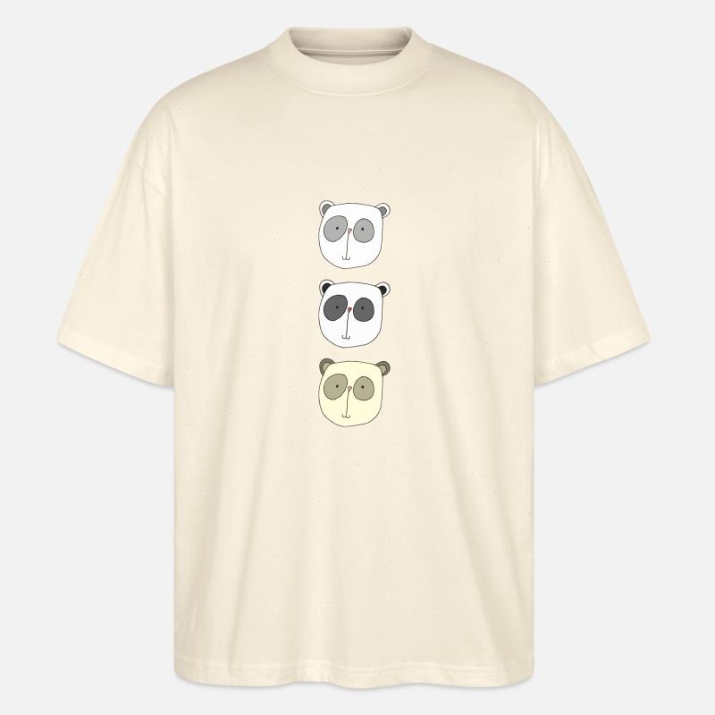 koala brüder - Stanley/Stella Oversized Unisex Bio T-Shirt Blaster 2.0 - Natur