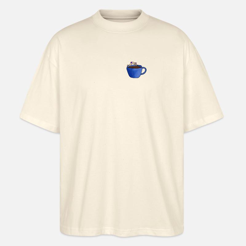 Kaffeespringer - Stanley/Stella Oversized Unisex Bio T-Shirt Blaster 2.0 - Natur