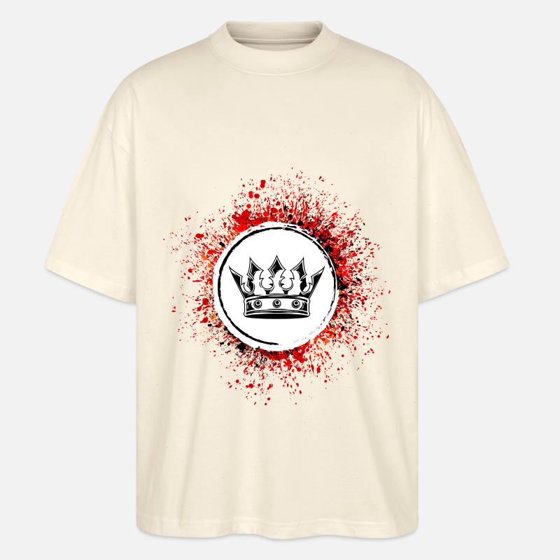 Krone Royal - Stanley/Stella Oversized Unisex Bio T-Shirt Blaster 2.0 - Natur