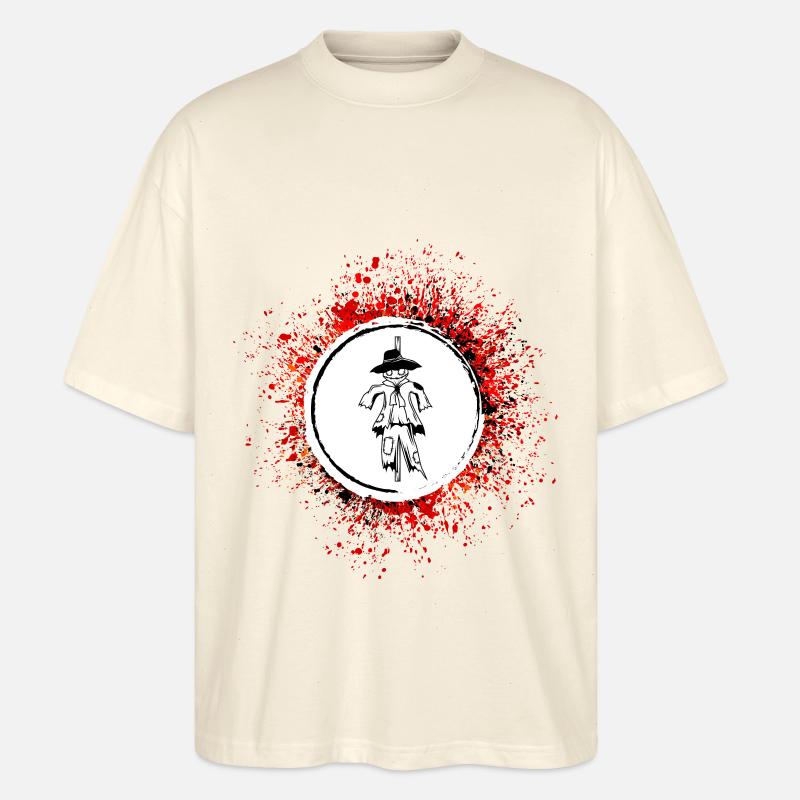Vogelscheuche - Stanley/Stella Oversized Unisex Bio T-Shirt Blaster 2.0 - Natur