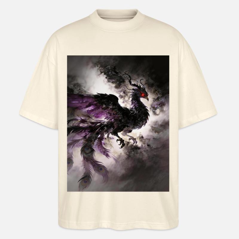 Zwielicht des Dunklen Phönix: Finsternis - Stanley/Stella Oversized Unisex Bio T-Shirt Blaster 2.0 - Natur